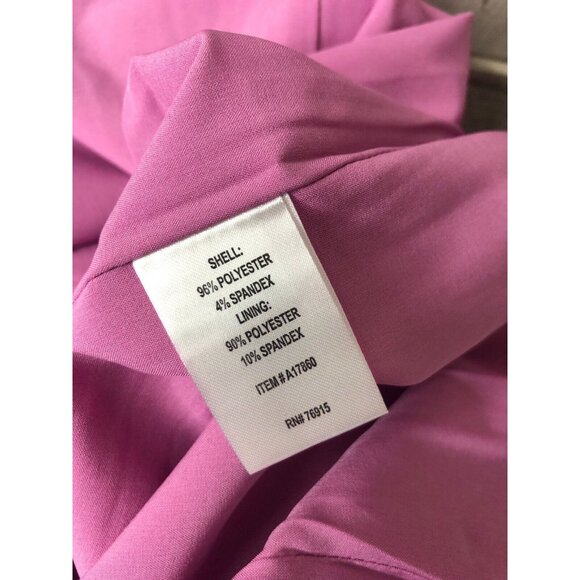 Appleseeds Womens Sleeveless Dress Size 12 Long Sleeve Jacket Lined 2 pc Set - Picture 8 of 8